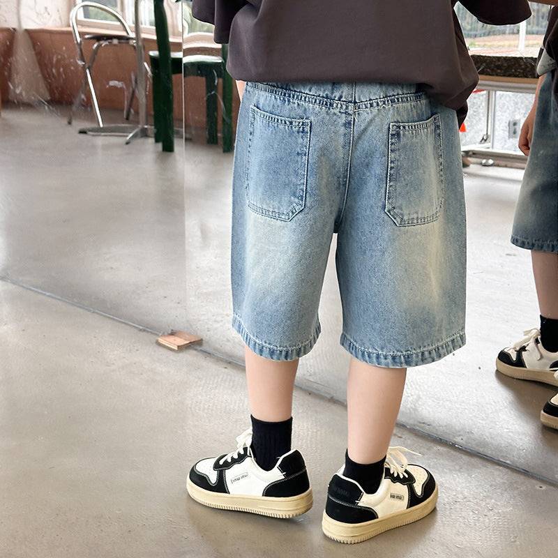 Boy's Summer Denim Shorts