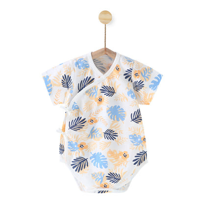 Pure Cotton Baby Triangle Rompers