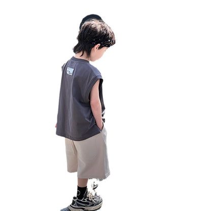 Kids Summer Sleeveless Cool Top