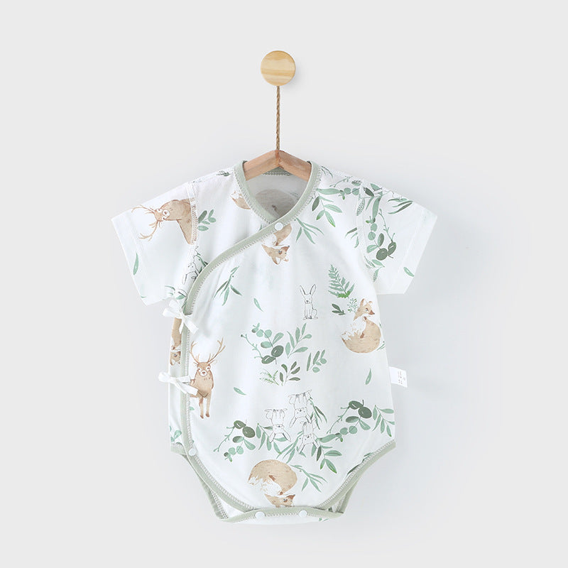 Pure Cotton Baby Triangle Rompers