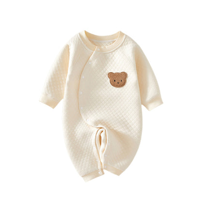 Infant Jumpsuit Thickened Long Sleeve.