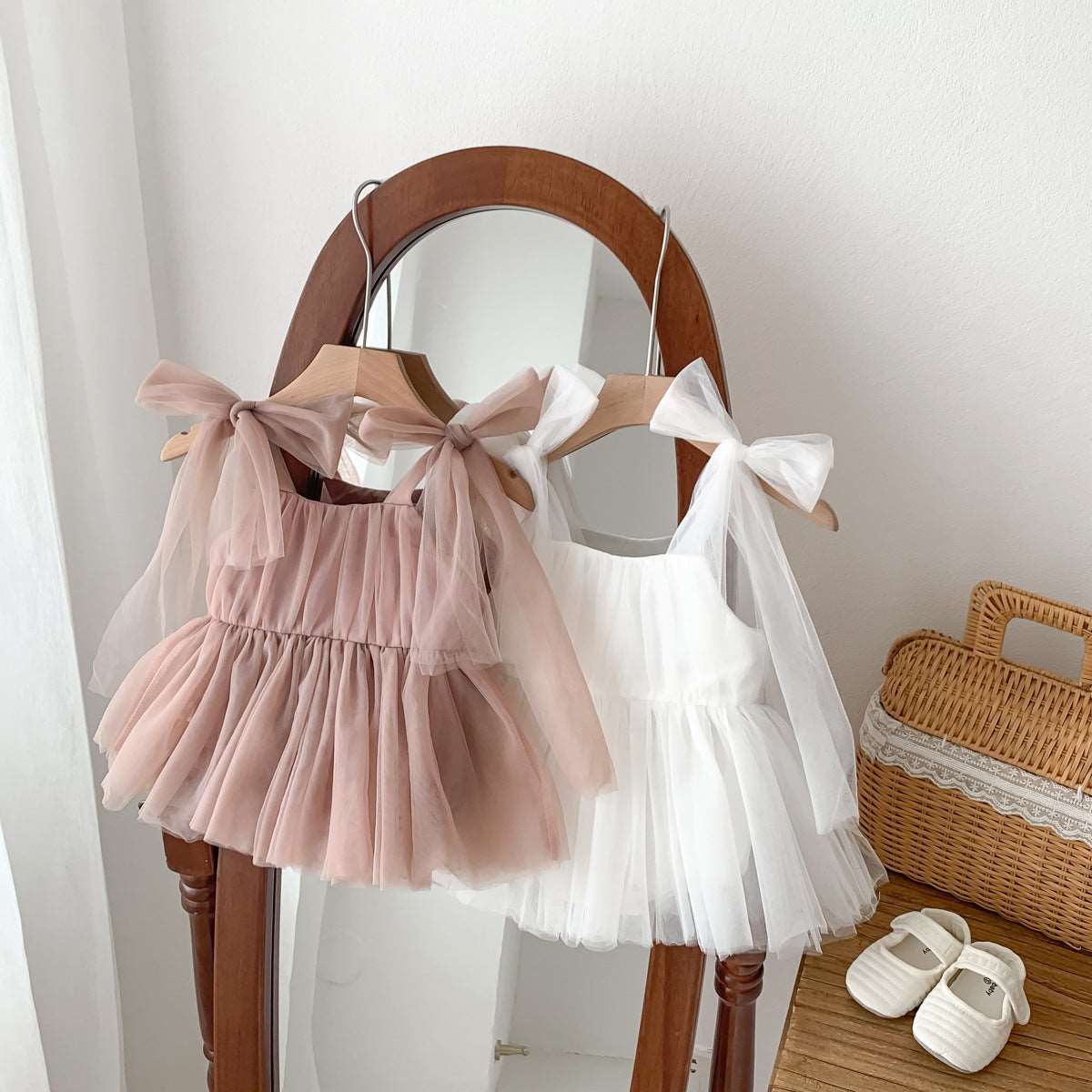 Summer Baby Mesh Princess Dress.