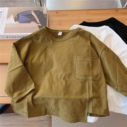 Irregular Bottoming Shirt Baby Clothing