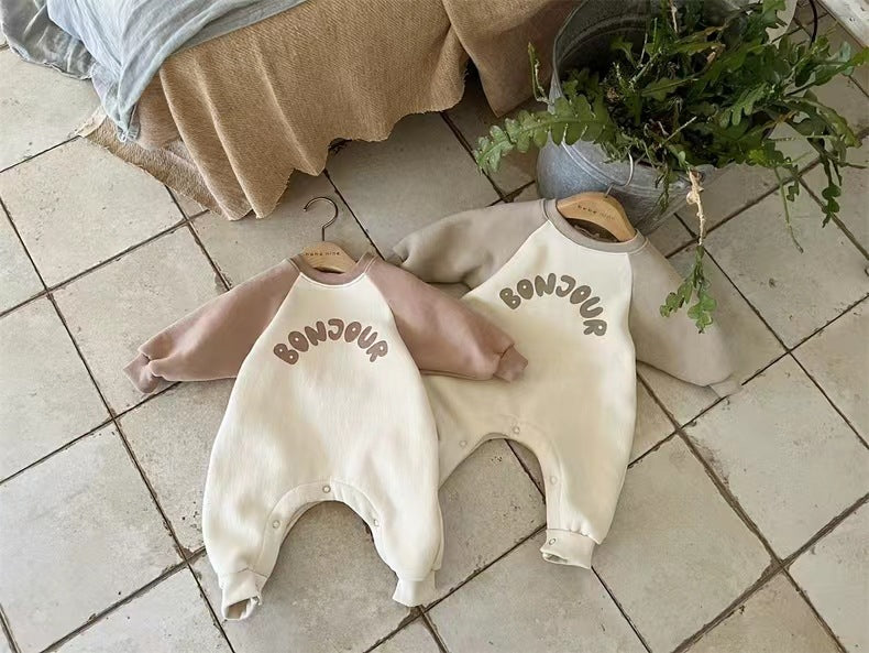 Cozy and Cute Baby Romper