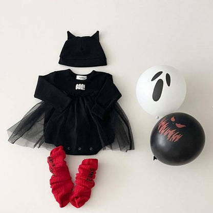 Baby Korean Style Halloween Girls and Boys Jumpsuit