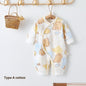 Pure Cotton 0-6 Months Baby Jumpsuit