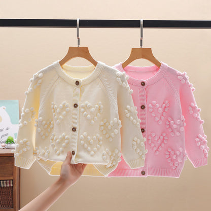 Girls Fashionable Autumn & Winter Cardigan