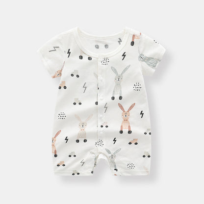 Bamboo Fiber Summer Baby Romper.