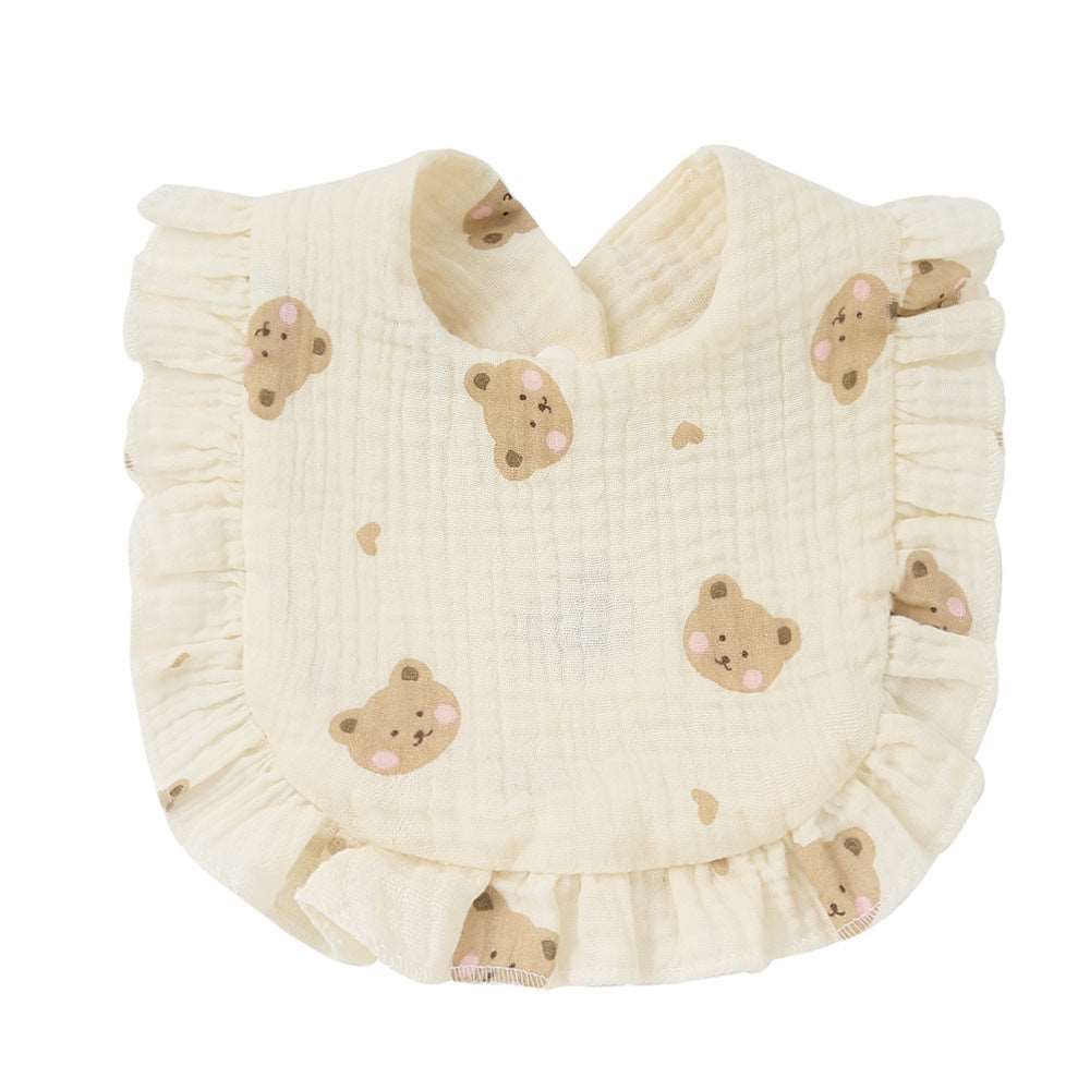 Organic cotton bibs for newborn babies