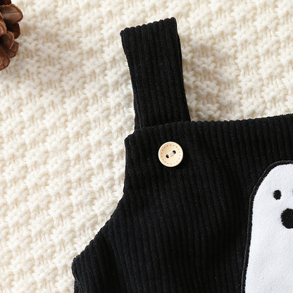 Baby Halloween Corduroy Triangle Rompers